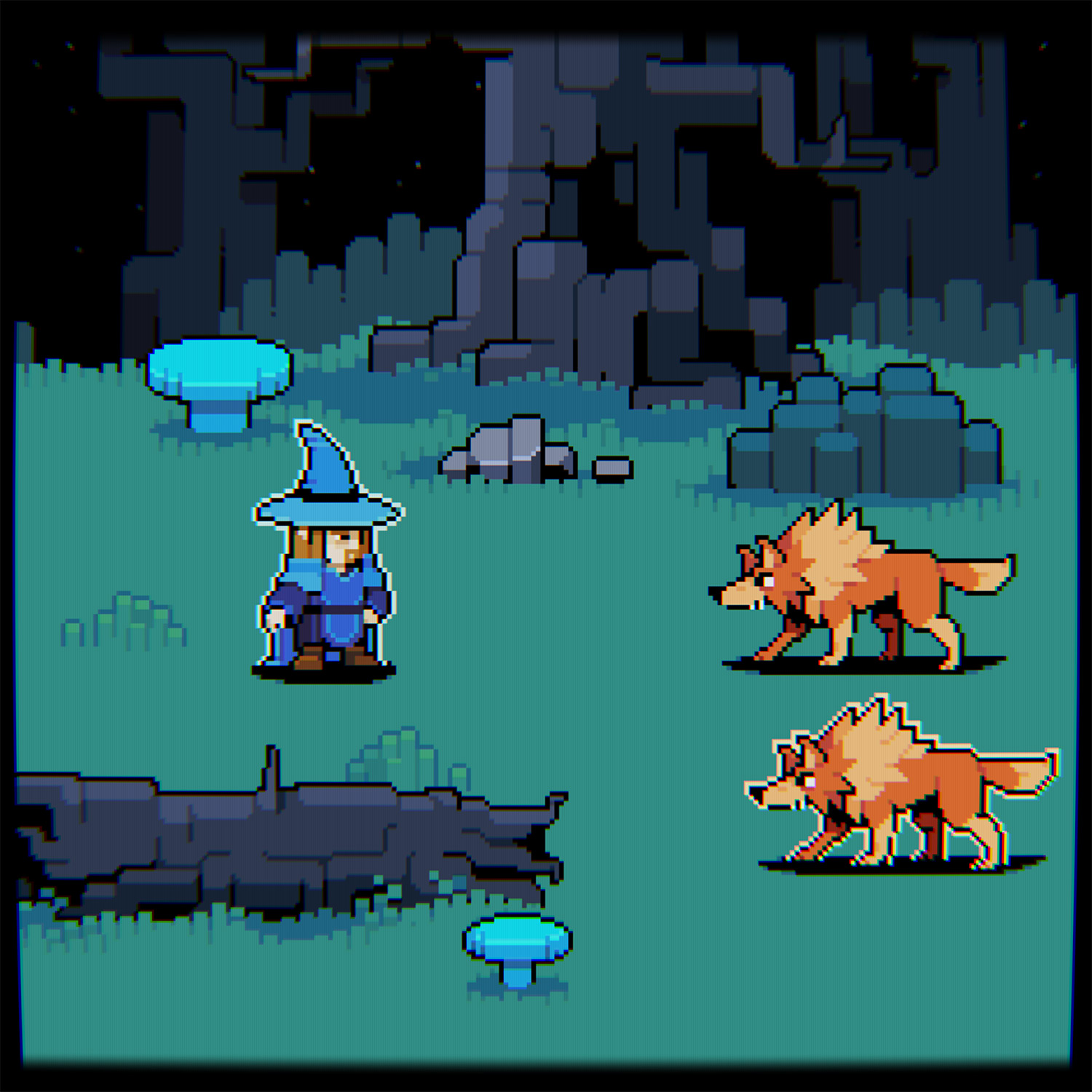 Retro Wolves Retro Wolves