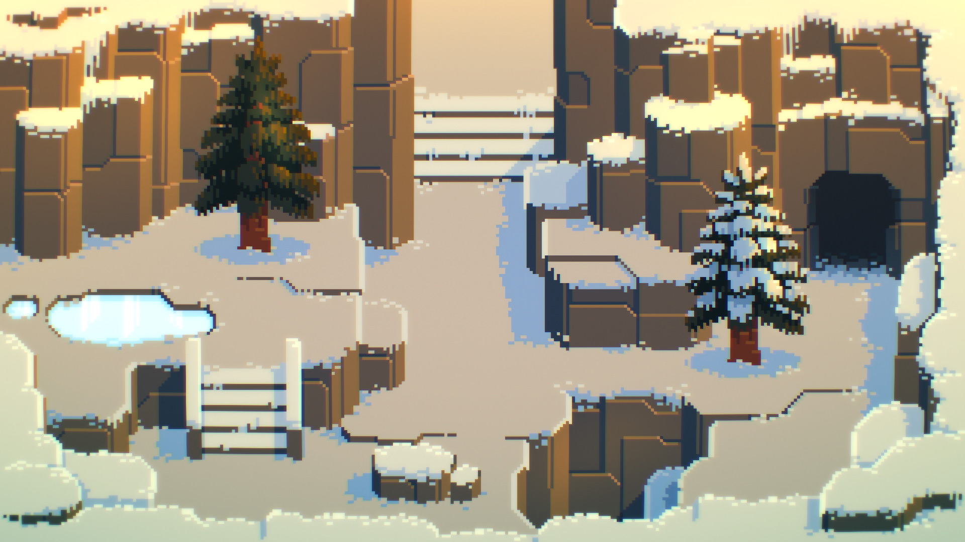 Winter Mountain Cave Winter Mountain Cave