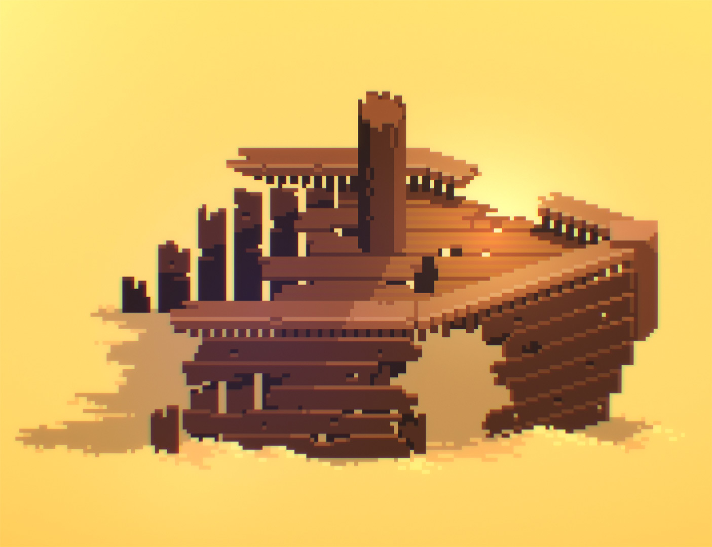 Beached Shipwreck Beached Shipwreck
